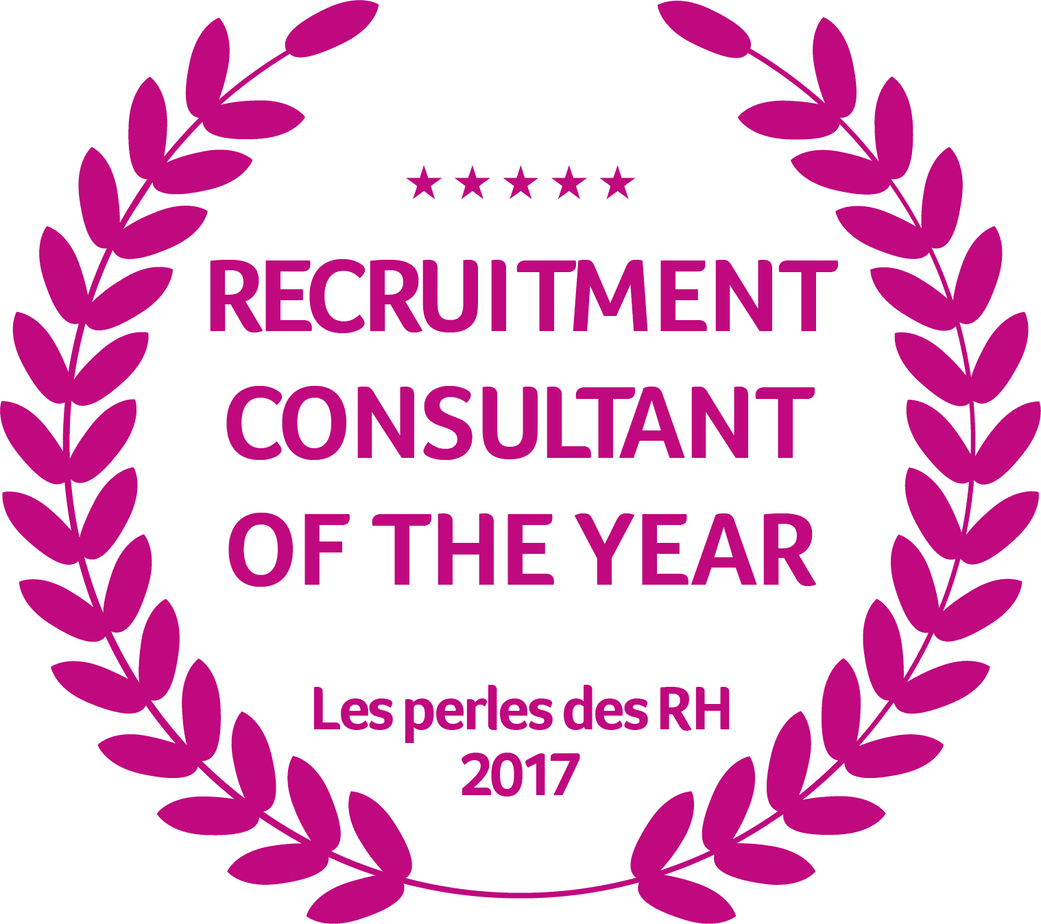 RECRUITMENT CONSULTANT of the Year